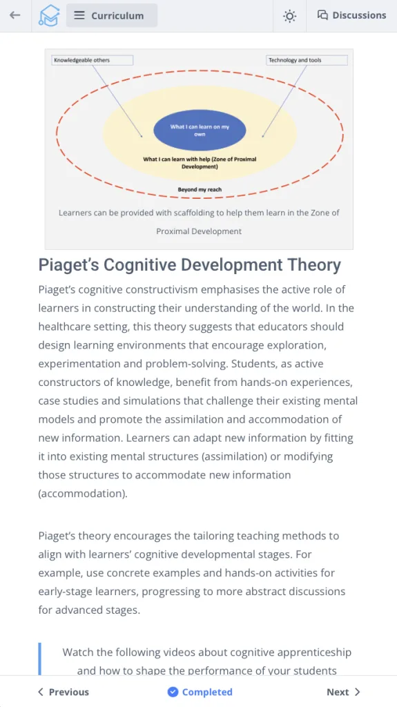 Teach The Teacher course example lesson